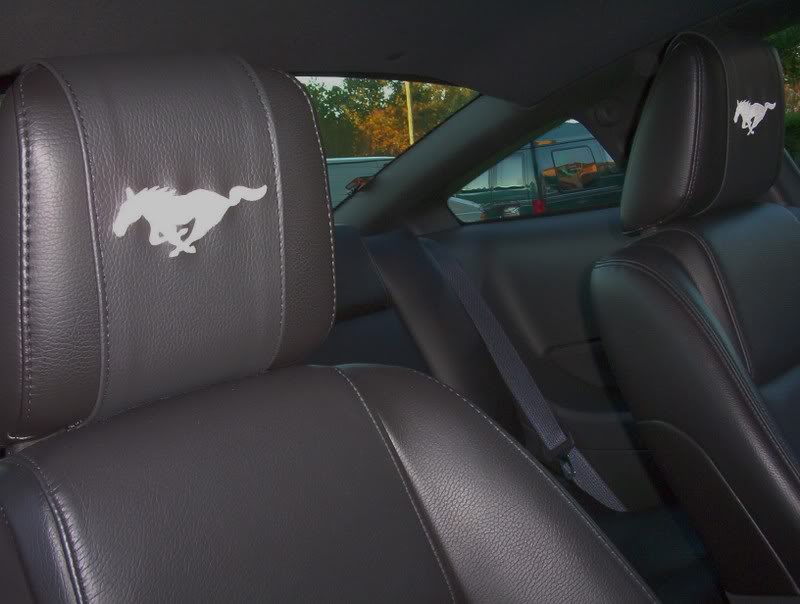 Leather seat cover for ford mustang